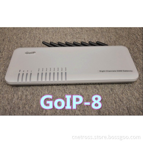 8 Ports/8 Channels/8 SIM Cards Asterisk VoIP GSM SIP Gateway GoIP-8 Call Termination With Imei Change+Quad Band (SIM Box GSM VoIP Gateway)